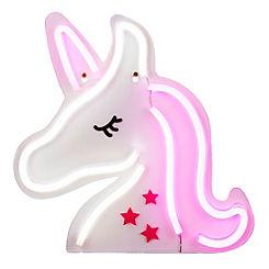Glow Neon LED Unicorn with USB Cable