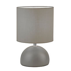 Grey Ceramic Table Lamp