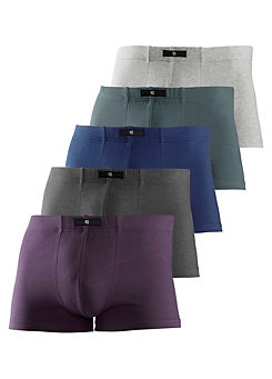 H.I.S Pack Of 5 Boxer Shorts