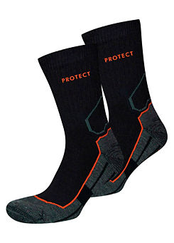 H.I.S ’Protect’ 2 Pair Work Socks