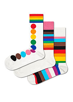 Happy Socks Pack of 3 Pride Socks Gift Set