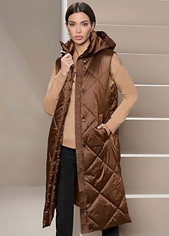 Heine Long Quilted Gilet