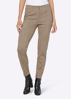 Heine Printed Jersey Trousers