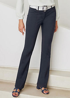 Heine Tummy-Trimming Bootcut Trousers