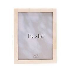 Hestia Natural White Bone Photo Frame 6x8 Inch
