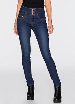 high waisted jeans size 14
