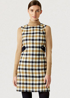 hobbs tartan dress