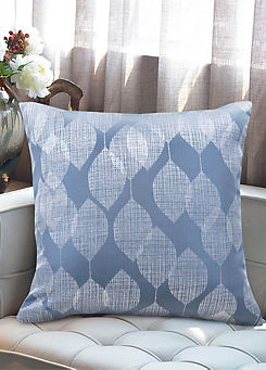 Home Curtains Halo Jacquard Filled 43x43cm Cushion