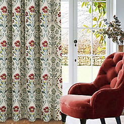 Home Curtains Vermont Single Pencil Pleat Heavyweight Chenille Jacquard Door Curtains