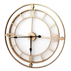 Hometime Mirror 60 cm Wall Clock
