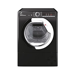 Hoover H-Dry 300 9KG Heat Pump Tumble Dryer HLE H9A2TCEB-80 - Black