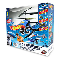 Hot Wheels Shark Bite 2 Channel Remote Control Helicopter