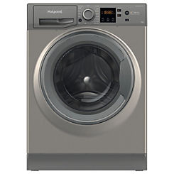 Hotpoint 10KG 1400 Spin Washing Machine NSWM1043CGGUKN - Graphite