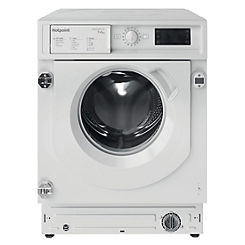 Hotpoint 7KG 1400 Spin Integrated Washer Dryer BIWDHG75148UKN - White