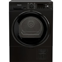Hotpoint 8KG Condenser Tumble Dryer H3D81BUK - Black