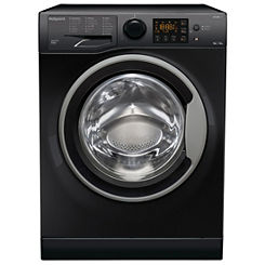 Hotpoint 9KG/6KG 1400 Spin Washer Dryer RDG 9643 KS UK N - Black