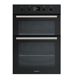 Hotpoint Electric Double Oven DD2540BL - Black - A Rated