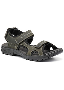 Hotter Lorenzo Khaki Men’s Sandals