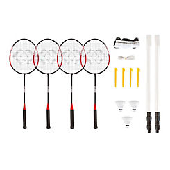 Hy-Pro 4 Person Badminton Set
