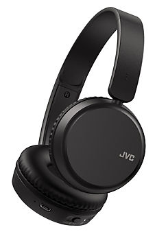 JVC Deep Bass Bluetooth On Ear Headphones - Black