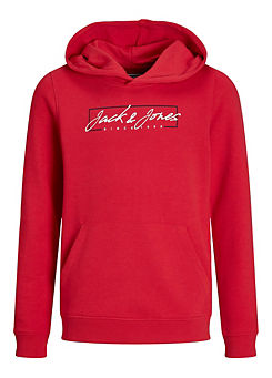 Jack & Jones Junior Logo Print Hoodie