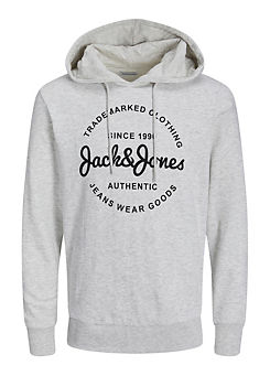 Jack & Jones Logo Print Hoodie