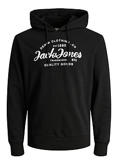 Jack & Jones Logo Print Hoodie