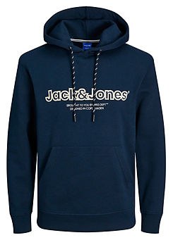 Jack & Jones Plus Size Logo Print Hoodie