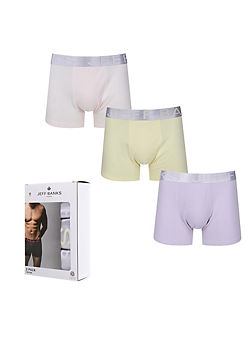 Jeff Banks Pack of 3 Mens Fashion Trunks