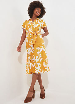 Joe Browns Palm Printed Safari Dress