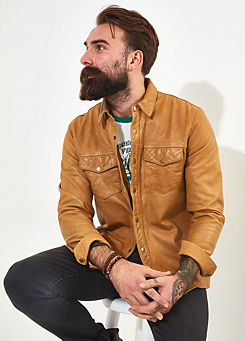 Joe Browns Sunbaked Leather Shirt