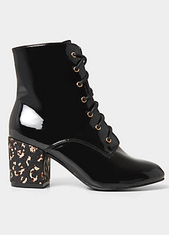 Joe Browns Wonderful Patent Ankle Boots