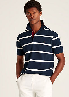Joules Classic Fit Striped Polo Shirt