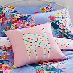 Joules Kids Bakewell Floral 100% Cotton 45 x 45 cm Cushion