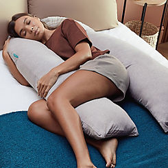 Kally Sleep U-Shaped Pregnancy Pillow - Grey