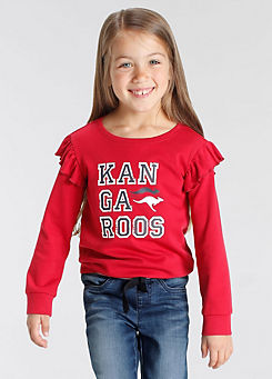 KangaROOS Kids Long Sleeve Round Neck Sweatshirt