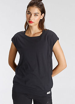 KangaROOS Round Neck Short Sleeve T-Shirt & Vest Set