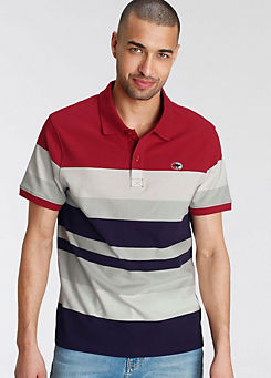KangaROOS Striped Polo Shirt
