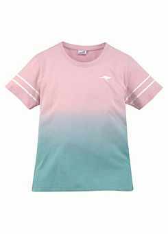 Kangaroos Kids Dip-Dye T-Shirt