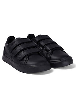 Kickers Infant Tovni Trip Black Leather Shoes