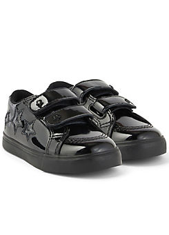 Kickers Tovni Star Vel Infants Patent Leather Shoes