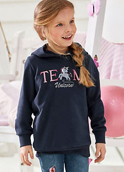 Kidsworld Girls ’Team Unicorn’ Sweatshirt