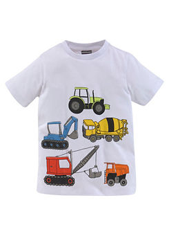 Kidsworld Truck Print T-Shirt