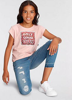 Kidsworld ’Only Good Vibes’ T-Shirt