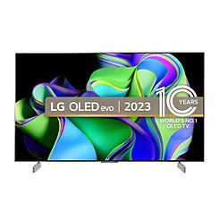 LG 42 ins OLED HDR 4K Ultra HD Smart TV OLED42C34LA (2023)