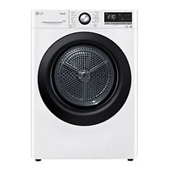 LG DUAL Dry™ 9KG Heat Pump Tumble Dryer FDV309WN - White