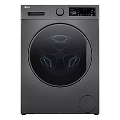 LG Steam™ 8KG Washing Machine F2T208SSE - Dark Silver
