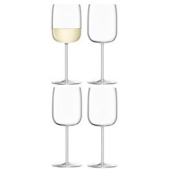 LSA Borough Set of 4 380ml Wine Glasses