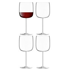 LSA Borough Set of 4 450ml Wine Glasses