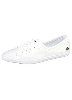 womens grey lacoste trainers